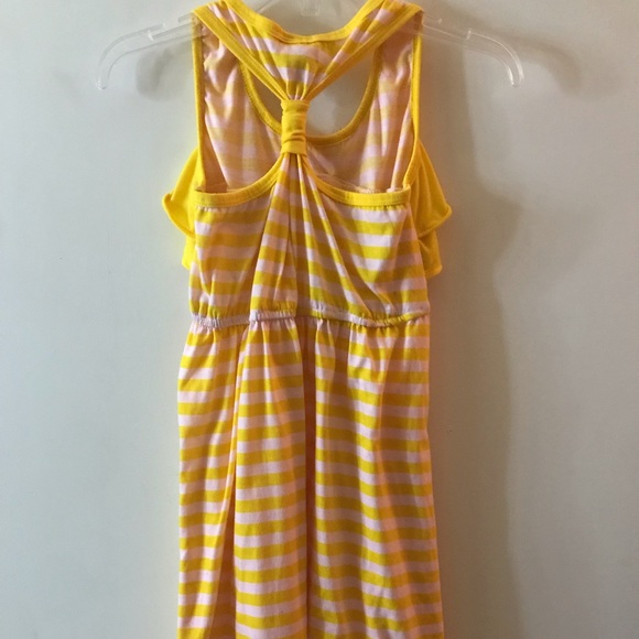 Yellow and White Sundress - Picture 2 of 4